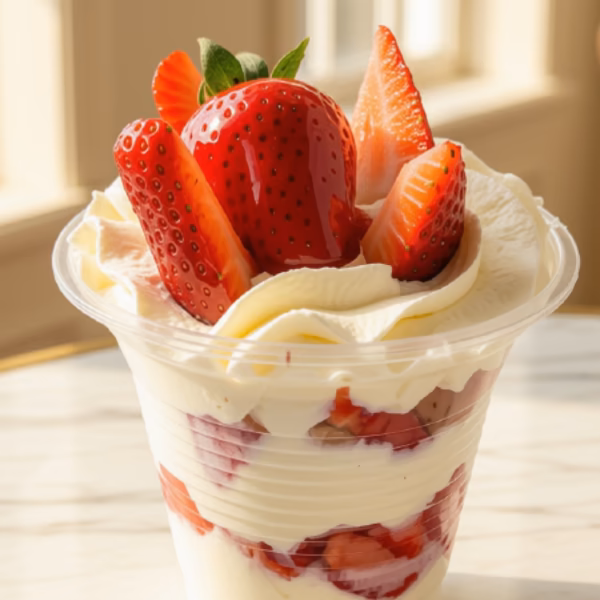 Fresas con crema en Bogotá — Pastelería Dulcita