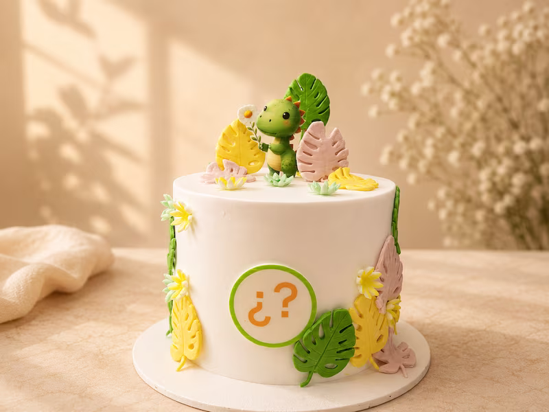 Pastel de baby shower en Bogotá — Pastelería Dulcita